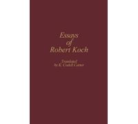 K. Codell Carter Essays of Robert Koch (Copertina rigida)