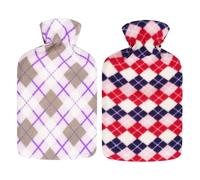 K Collection Diamante 2L Bottiglia d' Acqua Calda e Coperchio Misura (TC512)