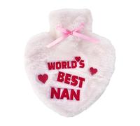 K Collection World's Best Nan Cuore 1L Bottiglia d' Acqua Calda e (TC564)