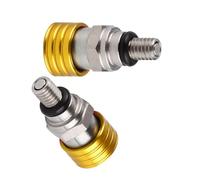 K Compatibile Con Per KLX400SR 2003-2004 Per KLX400R 2003-2004 Per KLX650R 1993 1994 1995 1996 Moto Forcella Aria Valvola Di Sfiato Vite(Yellow)