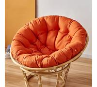 K Cuscino rotondo trapuntato per sedia, 160 cm, elegante e confortevole, con design ad anello, per interni, sala da pranzo, giardino, patio e decorazione per la casa