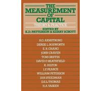 K.D. Patterson K. Schott The Measurement of Capital (Tascabile)