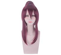 K/Da Akali Parrucca Con Clip A Coda Di Cavallo Per Donna Costume Cosplay Kda Parrucche Sintetiche Resistenti Al Calore Per Capelli