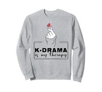 K-Drama è la mia terapia Dramma coreano Donne divertenti Felpa