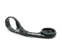 K-edge Max Xl Garmin Handlebar Cycling Computer Mount 35 Mm Argento Black Anodize