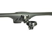 K-Edge Supporto combinato per Garmin Madone/Emonda Gen 6 – Integrato per manubrio – Nero