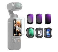 K&F Concept 10X Macro Obiettivo Grandangolare 1.2X Anamorfico, ND18-128 Filtro, Compatibile DJI Osmo Pocket 3