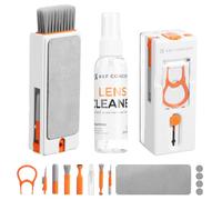 K&F CONCEPT 11 in 1 Kit Pulizia Elettronica Multifunzionale Portatile-Pulizia Tastiera, PC, Cellulare, Compatibile con Airpods, Obiettivi, Fotocamera, Utensili di Pulizia per Molteplici Circostanza