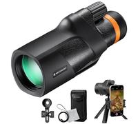 K&F Concept 12 * 50 Telescopio Monoculare, IP68 Impermeabile, HD BAK4, Canocchiale Professionale con Interfaccia Arca, Clip per telefono, Supporto per Treppiede, Monoculare per Bird Watching, Viaggio