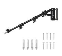 K&F CONCEPT Braccio Triangolare Montaggio in metallo, Braccio a braccio per impieghi pesanti da 100cm 180° Rotazione Supporto per la fotografia video, con adattatore filettato 3/8 "1/4"