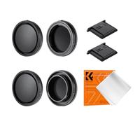 K&F Concept 2pack Tappo Corpo e Coperchio Posteriore per Obiettivo Compatibile con Sony A6700 A6600 A6500 A6400 A6000 A5100 A5000 A7CR II A7S A7R M2 M3 M4 M5 FX3 FX30 A9II ZV-E10 NEX-6 NEX-7 NEX-3