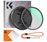 K&F Concept 46mm Filtro Black Mist 1/4 con Tappo e Un Panni di Puliziaper per Obiettivo Fotocamera, Effetto Cinematografico Filtro Black Diffusion 1/4 con 18 Strati Nano Rivestimento (K Serie)