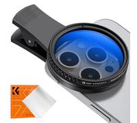 K&F Concept 52mm Clip-on Filtro Polarizzatore Circolare per Cellulari Telecamera, Telefono Filtro CPL Compatibilie con iPhone 15 Pro Max 14 13 12 11