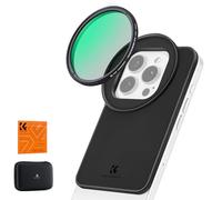 K&F Concept 6,1 pollici Magnetic Lens Filter Mount Adapter con Filtro CPL da 67 mm per iPhone, Compatibile con 16/15/14/13/12, 16/15/14/13/12 Pro (6,1/6,3 pollici)