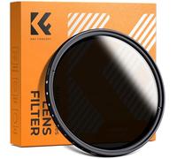 K&F Concept 62mm ND Fader Variable Neutral Density Adjustable ND Filter ND2 to ND400 for Sigma Tamron Sony Alpha A57 A77 A65 DSLR Cameras + Lens Cleaning Cloth