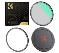 K&F Concept 72 mm magnetische schwarze Diffusionsfilter 1/4 Nebel mit Kinoeffekt + magnetischer Basisring + Objektivdeckel-Set mit 28 Mehrschichtbesch