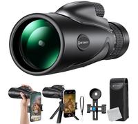 K&F Concept 8-32X50 HD monoculare telescopio zoom continuo per birdwatching, caccia, escursionismo, concerti
