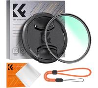 K&F Concept 82mm Filtro Protezione Ultravioletti UV con Tappo + Un Panni di Puliziaper per Obiettivo Fotocamera, Ultra Sottile UV Filtro in Vetro Ottico con 18 Strati Nano Rivestimento (Nano-K Serie)