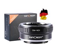 Adattatore per obiettivo K&F Olympus OM - Sony E-Mount