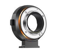 K&F CONCEPT Adattatore per obiettivo elettronico da EF/EF-S a FX, anello adattatore per obiettivo con messa a fuoco automatica compatibile per Compatibile con Canon EF-S per fotocamere Fuji FX Mount