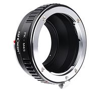 K&F CONCEPT Adattatore PK-M4/3 per obiettivo per montare la lente Compatibile con PENTAX K PK a Micro 4/3 M4/3r G10 G3 GF3 GF1 E-P3 P2 PL3 PL1