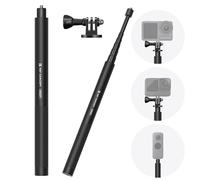 Bastone Selfie Monopiede, K&F Concept Selfie Stick MS07 153cm Palo di Estensione in Alluminio, Compatibile con DJI Osmo, Insta360 Ace X3 ONE, Go Pro Hero 12 11 10 9 8 7, Dotato di connettore da 1/4"
