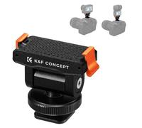 K&F CONCEPT Attacco a Freddo Compatibile con DJI Osmo Nano/Osmo Action 6, Supporto Magnetico Rapido per Action Camera, Adattatore per Treppiede con Attacco a Caldo e Foro per Vite da 1/4"
