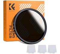K&F Concept B-Series ND2-ND400 - Filtro ND variabile a densità neutra regolabile da ND2 ND4 a ND400, con panno in microfibra per la pulizia degli obiettivi della fotocamera, fotografia e videografia