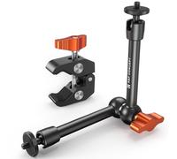 K&F CONCEPT Braccio Magico 9.8" con Super Clamp, Viti 1/4" e 3/8"