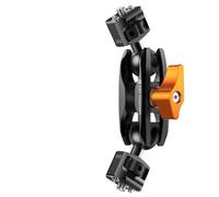 K&F CONCEPT Braccio Magico Universale con 2 Filetti 1/4" - MS14