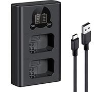 K&F Concept Caricabatterie doppio NP-FW50