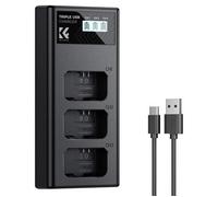 K&F Concept Caricabatterie triplo NP-FW50