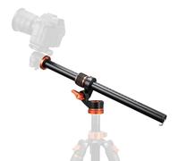 K&F CONCEPT Colonna Centrale Corto 41cm, Braccio Trasversale per Treppiede | Rotabile a 360°+Inclinabile a 180°, Alluminio per Riprese Overhead e Macro, Design Tubo D Anti-Deviazione, Portata 5kg, MS104