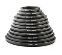 K&F Concept Concept Step Down Ring Set 11 pezzi (26-82 mm)