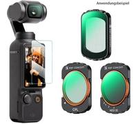 K&F Concept CPL + ND2-32 + filtri Black Mist Osmo Pocket 3