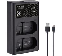 K&F Concept EN-EL15 Caricabatterie doppio USB-C