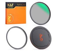 K&F Concept Nano-X Filtro Polarizzatore Circolare CPL per obiettivo da Anelli Adattatori, Tappo Magnetico in Metallo (77mm, magnetica)