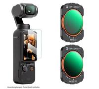 K&F Concept Filtri ND2-32 + ND32-512 per DJI Osmo Pocket 3
