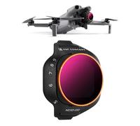 K&F CONCEPT Filtro ND per Mini 5 Pro, Filtro ND Variabile 5-9 Stop Compatibile con DJI Mini 5 Pro, Vetro Ottico HD Multi-Rivestito, Leggero in Plastica