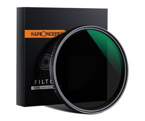 K&F Concept Filtro ND variabile - Super Slim ND8-2000 82 mm