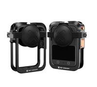 K&F CONCEPT Gabbia Metallica Compatibile con DJI Osmo 360 | Custodia Protettiva in Alluminio | Include Coprilenti in Silicone, Telaio con 2 Attacchi a Freddo e Contatti di Ricarica