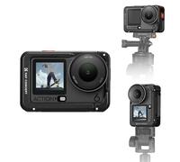 K&F CONCEPT Gabbia Protettiva in Lega di Alluminio Compatibile con DJI Osmo Action 6, Custodia Espansione Protettiva con Montatura a Slitta Fredda, Adattatore a Vite 1/4" per Treppiedi