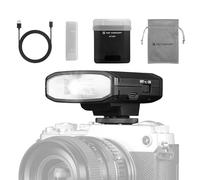 K&F CONCEPT GN12 Mini Flash Speedlite Flash per fotocamera, 2000mAh Durata della batteria tascabile con 8 livelli di potenza, unità flash-per fotocamera S1/S2 Flashe compatibile con Nikon, Canon