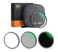 K&F Concept Kit di filtri per lenti magnetiche CPL-ND-UV 52 mm