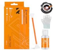 K&F CONCEPT Kit di Pulizia del Sensore APS-C Frame 10 PCS + 20 ml Liquido