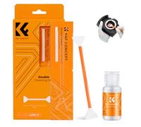 K&F CONCEPT Kit di Pulizia del Sensore APS-C Frame 10 PCS + 20 ml Liquido | Tamponi in Microfibra Confezionati Sottovuoto per Pulizia Sensore Macchina Fotografica MA05