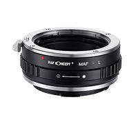 K&F CONCEPT Lente Mount Adattatore MAF-L Manuale Fuoco: Compatibile con Compatibile con Sony A(Compatibile con Compatibile con Compatibile con AF) Lente a L Mount Corpo Fotocamera