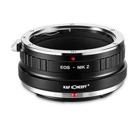 K&F CONCEPT Lente Mount Adattatore Manuale Fuoco: Compatibile con Compatibile con Canon EF&EF-S(EOS) a Corpo Fotocamera Compatibile con Compatibile con Nikon Z