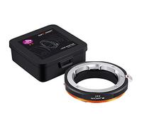 K&F CONCEPT Lente Mount Adattatore Manuale Fuoco: Compatibile con Compatibile con Leica M Lente a Compatibile con Sony E Mount Corpo Fotocamera