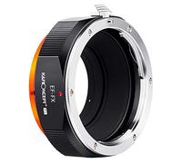 K&F CONCEPT Lente Mount Adattatore Manuale Fuoco: Compatibile con Lente Compatibile con Canon EF&EF-S a Compatibile con Fujifilm X Corpo Fotocamera